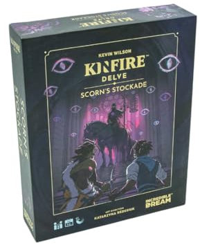 Incredible Dream Kinfire Delve: Scorn's Stockade | Quick-to-Table Cooperative Dungeon-Crawling Card Game | Affordable, Streamlined Fantasy Adventure | Ages 14 and Up | Made