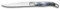 Rousselon 393002 Laguiole Horn Handle ABS Steak Knife, Stainless Steel, Grey, 11.5 x 30 x 30 cm