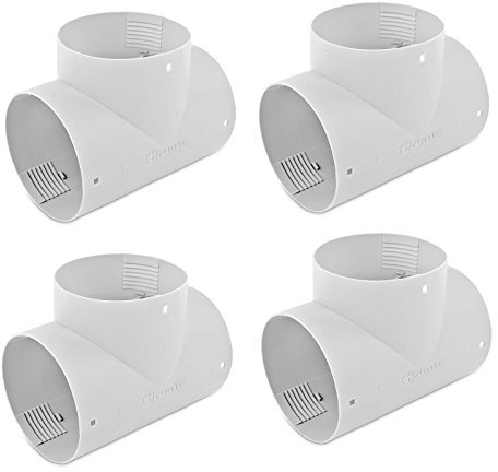 Truma T Stück für Warmluftrohre Grau für 65 mm TS T-Stück ideal für Wohnwagen & Wohnmobil (4)