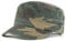VOBOOM Herren Gewaschener Baumwolle Military Caps Cadet Army Cap Einzigartiges Design Vintage Flat Top Cap Adjustalbe Größe: 57-60cm (7 1/8-7 1/2) grün-Tarnung