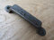 Cast Iron RIM LOCK KEEP Latch Striker Plate Victorian latch lock slim patterned (Striker Plate)