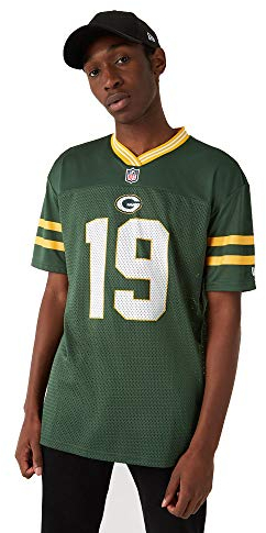 New Era Green Bay Packers T-Shirt NFL Jersey American Football Fanshirt Grün - XL