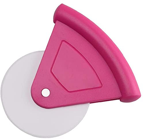 Plastik-Pizza-Rad Runde Rad Roller Cutter Kuchen Brot Schneidwerkzeug Küche Gadgets