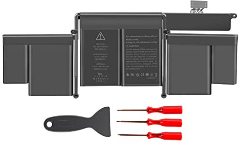 ARyee A1582 Akku kompatibel mit MacBook Pro 13 A1502 Retina Early, A1502 Retina Mid 2014, A1502 Retina Late 2013 Series; Ersatz für Retina MF839 MF840 MF841 MF842 Notebook(11.42V 74.9Wh)