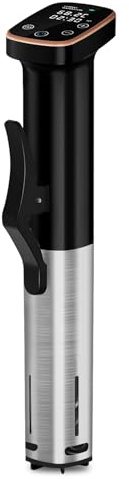 Sous Vide Cooker, Sous Vide Machine 1100 W, Immersion Circulator Precisional Cooker with Touch Control, Accurate Temperature, Ultra-quiet, IPX7 Waterproof, Fast Heating and Time Control