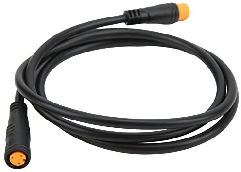 BuyWeek Elektrofahrrad Daumengas Verlängerungskabel, Wasserdicht 3 Poliges Daumengas Verlängerung Kabel 87 cm Länge für E-Bike Elektrofahrräder