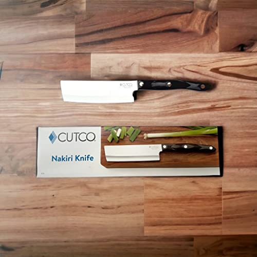 Cutco Nakiri Messer - Dies ist DAS Messer für die Gemüsezubereitung. Entwickelt für sauberes Schneiden, Hacken und Würfeln von Obst und Gemüse