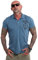 Yakuza Herren Legion Polo Shirt, Mallard Blue, 4XL