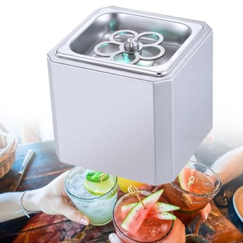 Glass Chiller,Co2 Glass Froster for Cups and Glasses,Instant Drink Chiller for Cocktail,Beer,Mixed Drinks,Glass Chiller for Bar,Restaurant,Kitchen