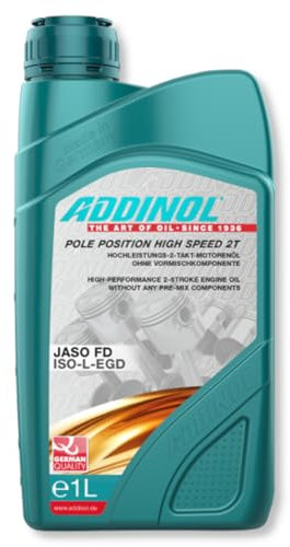 ADDINOL Mischöl 2-Takt Pole Position High Speed 2T 1 Liter NEU Hohe Motorsauberkeit + WECTOL Merchandise