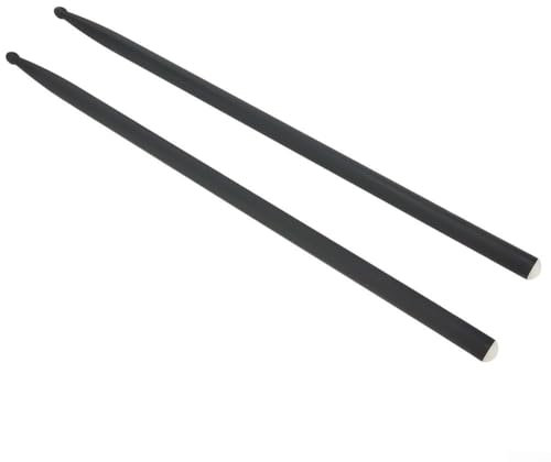 Paire de baguettes de batterie en fibre de carbone – Légères et durables 5 A pour une utilisation prolongée de batterie 40,6 cm de long et 1,4 cm de diamètre