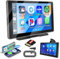 Hikity Wireless CarPlay Android Auto Radio con Vivavoce Bluetooth Stereo Radio 7 Pollici Touchscreen con Mirror Link AUX 64G TF