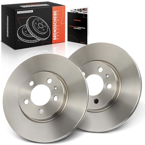 Frankberg Bremsscheibensatz inkl. 2x Bremsscheiben Vorne Belüftet Ø276mm | Kompatibel mit Polo AE1 AW1 BZ1 Arona KJ7 KJP Ibiza V KJ1 KJG TCROS.S C11 Replace# 2Q0615301H