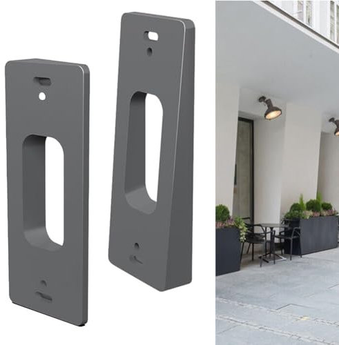 Secure Wall Mount for Ring Video Doorbell, Left and Right Adjustment, Easy Installation (Left Right)