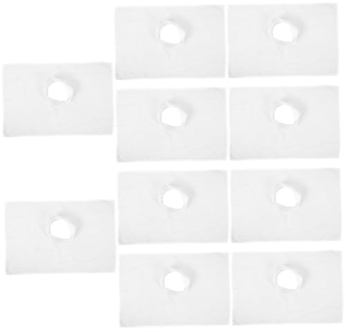 BCOATH 10 Stücke Tisch Papier Handtücher Stühle Wachsen Bett Kopfstütze Spa Massage Tisch Gesicht Handtuch Schönheit Bett