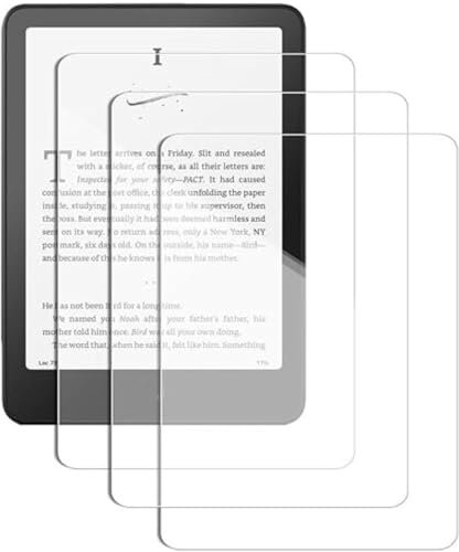 Hikaka HD/smerigliato/protezione dello schermo di vetro temperato per Kindle Paperwhite 7in 12th Gen 2024, pellicola di scrittura antiriflesso resistente all'usura (Vetro temperato)