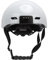 POENVFPO 1080p Smart Cycle Helmet, Front Camera Smart Cycle Helmet Street for Adults Men Women Cycling (White