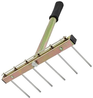 Angoily Rußschaber Schleifblock Schwimmbad Mörtelapplikator Bodenfliesen Abziehen Und Aufkleben Schleifen Fliesenabstandshalter Bodenschleifer Bodenbelag Teich Nivellierrechen Eisen Golden