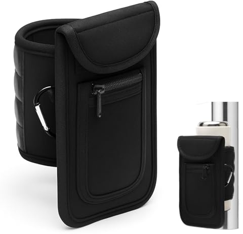 Magnetic Gym Bag für Sportflasche, Wasserflasche Tasche mit Handyfächern