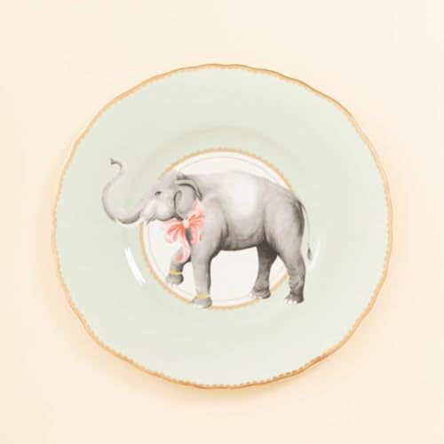 YVONNE ELLEN Elephant Sandwich Plate 23cm