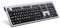 LogicKeyboard LKB-LPRNTWB-AJPU-FR Tastatur, XL-Print Slim Alu On (PC) Silber/Schwarz/Weiß