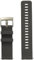 Suunto -Uhrenarmband, f眉r alle Suunto Spartan Sport WRH und Suunto 9 Uhren, Silikon, L盲nge: 22,3 cm, Stegbreite: 24 mm, Grau/Silber, Inkl. Stifte zur Montage, SS050222000