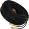 1STec 25m Long Professional Studio DJ Grade 2 RCA Phono Male Plug to Stereo Audio Lead with 99% OFC Screened Copper Cable Metal Connectors for Mixing Desk TV DVD to Amplifier (25 Metre)