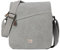 Troop London TRP0238 Klassische Premium Canvas-Umhängetasche für Damen und Herren, Grau
