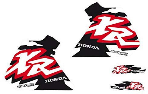 Blackbird adesivi serbatoio grafiche in crystall Honda Honda Xr 600 traforati