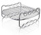 Air Fryer Rack-_HD9904/00 Doppellagiger Regal Spieß RackAir Friteuse Grill mit Spießen Zubehör Mehrzweck-Edelstahl Airfryer Grillrost (17.8cm)