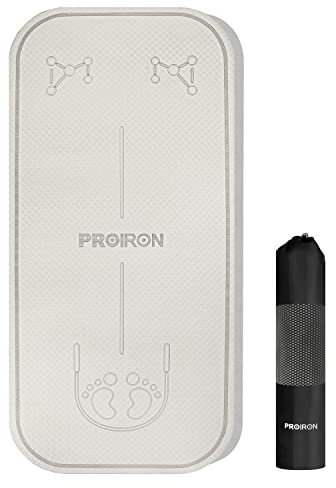 PROIRON Premium Sprungmatte Rutschfest, Yogamatte Stoßdämpfung Silent Seilspringmatte aus TPE, Multifunktions-Gymnastikmatte Springseil Matte Skipping Mat und Fitnessmatte [135 x 64 cm] Inkl.