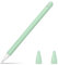 Fintie Silicone Sleeve for Apple Pencil 2nd Generation, Light Pen Skin Case Cover Soft Protective iPad Pencil Grip Holder with 2 Nib Covers Accessories, Green