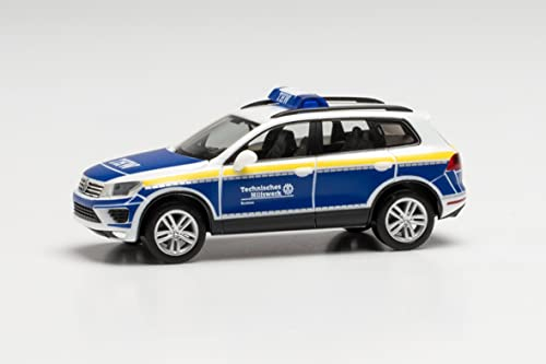 VW Touareg „THW OV Bochum“ Modell Auto, Miniaturmodelle, Kleinmodell, Sammlerstück, Detailgetreu