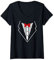 Damen Herren Marionette Puppeteer Halloween Cosplay Kostüm T-Shirt mit V-Ausschnitt