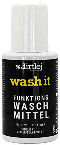 dirtlej wash it - Funktionswaschmittel für Membranstoffe & normale Textilien, 250ml