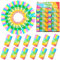 30 Stück Weicher 2B Radiergummi, Radierer, Regenbogen Radiergummis, Radiergummi aus Gummi für Bleistifte und Buntstifte, Schulen, Skizzen, Gemälden, Bildenden, Künsten