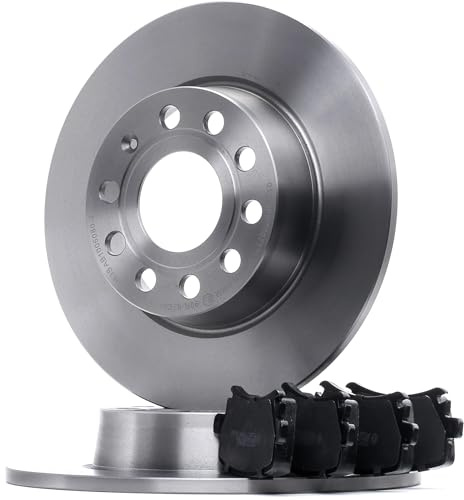 STARK Bremsen Set Hinten 272,0mm Bremsscheiben und Beläge Komplett Kompatibel mit VW Golf 7 Schrägheck 5G1, BQ1, BE1, BE2 Golf 6 5K1 TOURAN 1T1, 1T2, SKODA Octavia III Combi 5E5, AUDI A3 Sportback 8PA