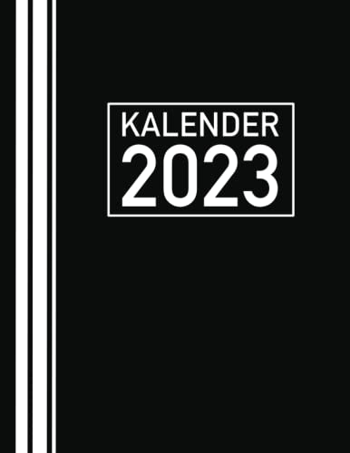 Tagesplaner 2023: Ein großer A4 Tageskalender, Terminkalender | 1 Tag 1 Seite mit Zeiteinteilung | Business Kalender mit viel Platz für eigene ... oder Privat mit übersichtlicher Zeitplanung