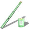 Navpeak Candle Lighter Long Neck Windproof Electric Arc Lighter for Gas Stove Fireplace BBQ Kitchen Grills (Green)