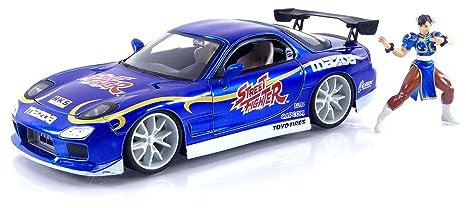 Jada Toys – MAZ RX-7 mit Chun-Li Figur – 1993-1/24