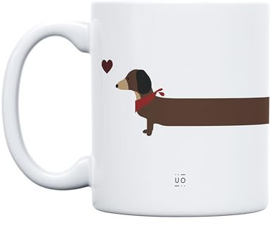 UO Taza de regalo con mensaje Te quiero infinito, regalo para amigas, regalo para amigos, regalo para parejas, regalo original de Navidad, regalo amigo invisible original, 350 ml, Cerámica