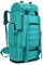 KXBUNQD 100 l Wanderrucksack Camping Taktischer Groß Survival Jagd Wasserdicht Molle Rucksack Rucksackreisen Tagesrucksack, Blau