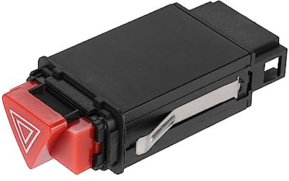 A ABSOPRO Attenzione Interruttore, Luce Interruttore, per Audi A3 1996-2003, Plastica, Nero