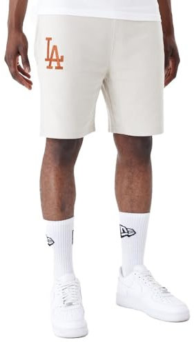 New Era French Terry Shorts Los Angeles Dodgers Stone - S