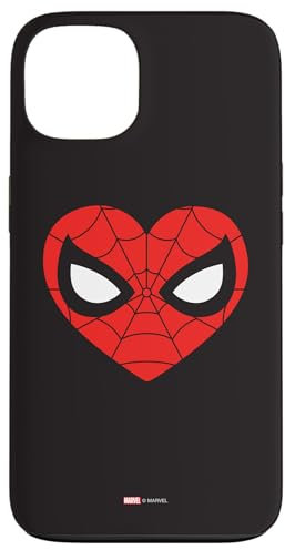 Hülle für iPhone 13 Marvel Spider-Man Valentinstag Love Classic Heart Mask