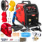 Ideal Tecno MIG 234 PULSE 4x4 - Saldatrice a Filo Continuo con Gas da 200A - Pulsato e Doppio Pulsato - Con 4 Rulli - MIG/MAG, MMA, TIG, Flux, Saldatura a punti - Memoria di Impostazione - Set Premium