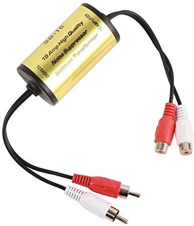 High Performance Noise Suppressor Audio Amplifier Filter with Anti Interference & Ground Loop Isolator, Noise Detection Circuit for Better Sound Quality and Radio
