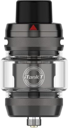Claromizador Vapo'resso iTank T Tank de 6 ml bobina GTi de 0,2 ohm 0,4 ohm recarga superior con flujo de aire superior para cigarrillo electrónico GEN MAX Original (Gris) - No Nicotine