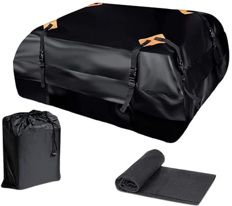 Autodachtasche, Dachgepäckträger - Dachträger, wasserdichter Gepäcktaschenträger für Auto-Topper - Autoaufbewahrung, Reisegepäckbox, weiche Gepäckträger für PKW und LKW