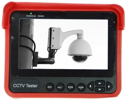 Überwachungskameratester 4,3 Zoll CCTV Tester 5MP HD Analog Unterstützung CVBS/CVI/TVI/AHD Automatische Anpassung Testen Kamera Monitor PTZ Schnellvideo